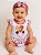 Body Vestido Flamengo Mascote Com Laço Oficial - Imagem 1