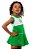 Vestido Palmeiras Bebê Infantil Regata Oficial - Imagem 3