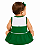 Vestido Palmeiras Bebê Infantil Regata Oficial - Imagem 2