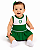 Vestido Palmeiras Bebê Infantil Regata Oficial - Imagem 1
