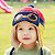 Touca Gorro Bebê Piloto Aviador Cobre Orelhas Azul - Imagem 3