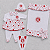 Kit Bebê Internacional Saída de Maternidade Luxo Meninas - Imagem 2