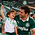 Camisa Polo Palmeiras Infantil Branca e Verde Oficial - Imagem 2