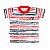 Camiseta Bebê São Paulo Listras Tricolor Oficial - Imagem 2