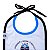 Babador Bebê Grêmio de Amarrar 100% Algodão Oficial - Imagem 2
