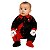Macacão Bebê Goleiro Com Luvas Flamengo Oficial - Imagem 1