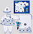 Kit Bebê Grêmio Luxo Saída de Maternidade Meninas Oficial - Imagem 2