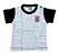 Camiseta Bebê Corinthians Hino Manga Curta Oficial - Imagem 1