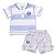 Conjunto Grêmio Bebê Polo e Bermuda Revedor - Imagem 1