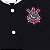 Kit Bebê Corinthians 3 Pçs Macacão Boné e Sapatinho Oficial - Imagem 2