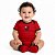 Body e Pantufa Flamengo Vermelho Torcida Baby - Imagem 1
