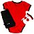 Kit Bebê Flamengo Body Shorts e Meia Oficial - Imagem 2