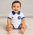 Body Bahia Polo Branco Torcida Baby - Imagem 1