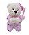 Ursinha Pelúcia Que Reza Pijama Rosa 30cm - Imagem 2
