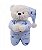 Ursinho Pelúcia Que Reza Pijama Azul 30cm - Imagem 2