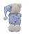 Ursinho Pelúcia Que Reza Pijama Azul 30cm - Imagem 4
