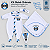 Kit Bebê Grêmio Saída Maternidade com Manta e Tiara Oficial - Imagem 2