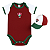Kit Infantil Fluminense Body e Boné Oficial - Imagem 1