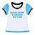 Camisa Infantil Grêmio Camiseta Baby Look Glitter Oficial - Imagem 3