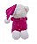 Ursinha Pelúcia Que Reza Pijama Pink 30cm - Imagem 4
