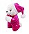 Ursinha Pelúcia Que Reza Pijama Pink 30cm - Imagem 2