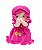Boneca De Pano Que Reza Vestido Pink 24cm - Imagem 1
