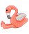 Pelúcia Flamingo Rosa Asas Lantejoulas 28cm - Imagem 1