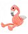 Pelúcia Flamingo Rosa Asas Lantejoulas 28cm - Imagem 2