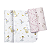 Kit Cueiro Bebê Flanelado Estampado 3 Peças Rosa - Papi - Imagem 1