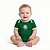 Body Bebê Palmeiras Verde Curto Oficial - Torcida Baby - Imagem 1