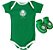 Body e Pantufa Palmeiras Verde Torcida Baby - Imagem 1