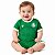 Macacão Bebê Palmeiras Curto Torcida Baby - Imagem 1