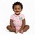 Body Palmeiras Polo Rosa Torcida Baby - Imagem 1