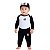 Kit Bebê Santos Conjunto Com Body Calça e Boné Oficial - Imagem 1