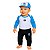 Kit Bebê Grêmio Conjunto Com Body Calça e Boné Oficial - Imagem 1