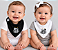 Kit Babador Bandana Santos Preto e Branco Oficial - Imagem 1