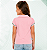 Camisa Polo Rosa Palmeiras Infantil Juvenil Oficial - Imagem 3