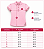 Camisa Polo Rosa Palmeiras Infantil Juvenil Oficial - Imagem 4