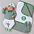 Kit Bebê Palmeiras Luxo Meninos Saída de Maternidade Oficial - Imagem 1