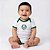 Body Palmeiras Branco Oficial Torcida Baby - Imagem 1