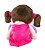 Boneca Sorridente Roupa Pink 29 cm - Imagem 3