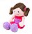 Boneca Sorridente Roupa Pink 29 cm - Imagem 2