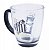 Copo Santos de Vidro Com Abridor 370ml Oficial - Imagem 2