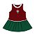 Vestido Bebê Regata Fluminense Tricolor Oficial - Imagem 2