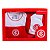 Kit Bebê Internacional 3 Pçs Body Calça e Boné Oficial - Imagem 2