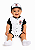 Kit Bebê Corinthians Conjunto 2 Peças Curto Macacão E Boné - Imagem 1