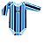 Body Bebê Grêmio Campo Listrado Longo Oficial - Imagem 3