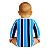 Body Bebê Grêmio Campo Listrado Longo Oficial - Imagem 2