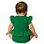 Body Vestido Bebê Palmeiras Verde Bolinhas Brancas Oficial - Imagem 2