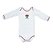 Body Fluminense Longo Branco Torcida Baby Oficial - Imagem 1